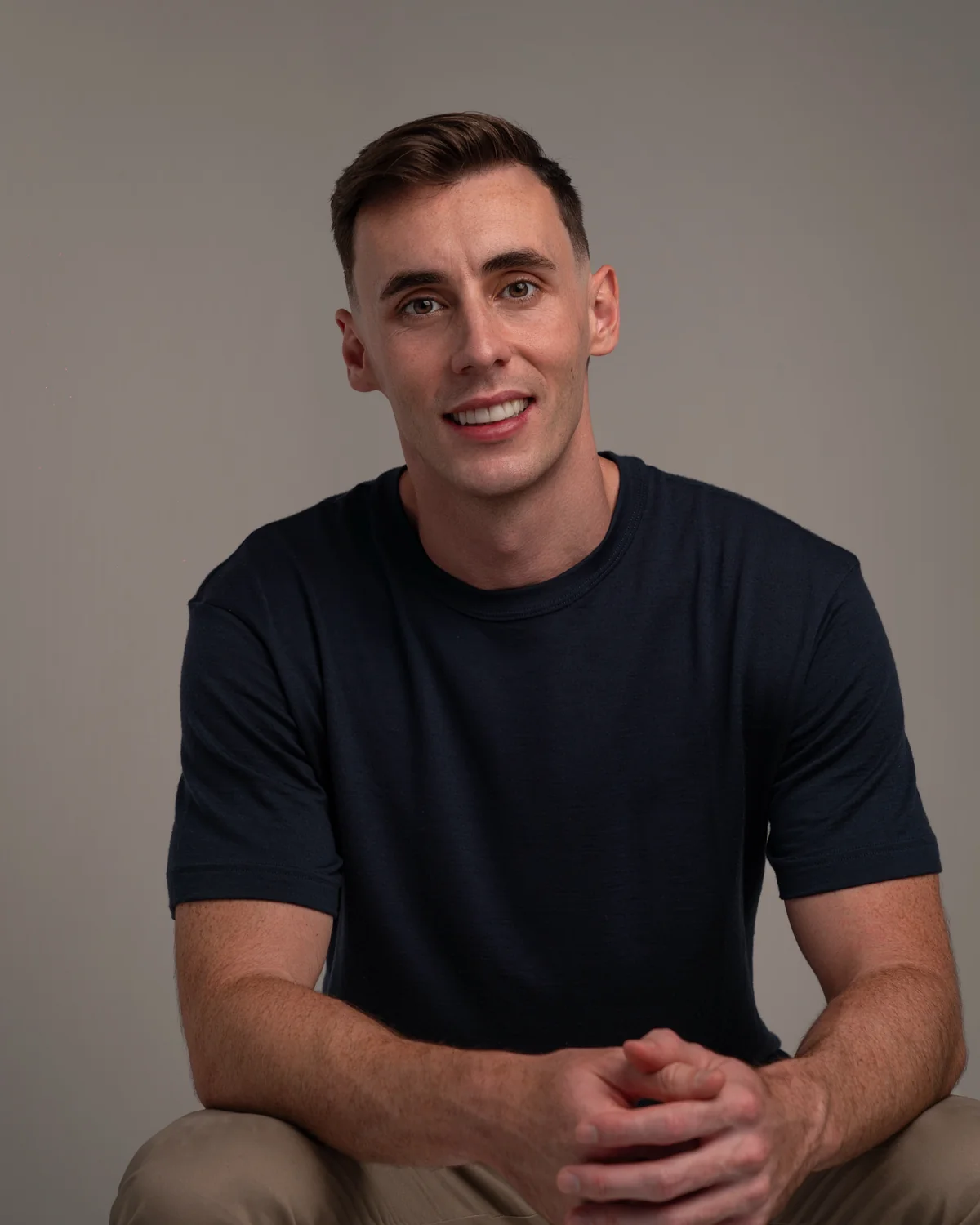 Liam Collier, the bookkeeper who does the work, head and shoulders